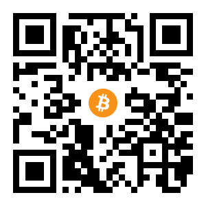 bitcoin:1MriEJ3Ej2fhMV8YiCn3vFZxMSpPX2qg8A black Bitcoin QR code