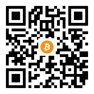 bitcoin:1MrtmEbWJD6MRsWhvLEU9qDnmgBECeyj7J black Bitcoin QR code