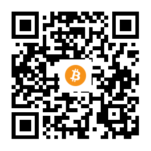 bitcoin:1Ms9vJaEdo4JFADcukMjZVzP7EgKEJgrw4 black Bitcoin QR code