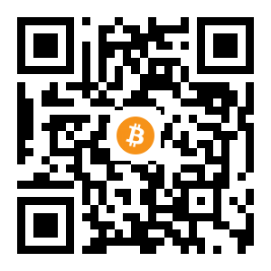 bitcoin:1MshDvcDsgNn81Lk84x1vtuCgTP4aoAC7M black Bitcoin QR code