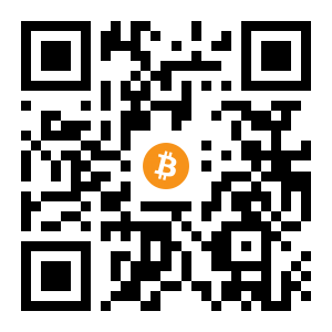 bitcoin:1MsiAeroHq8Xp7wmU9RYrLLZVL4PzVqYXm black Bitcoin QR code