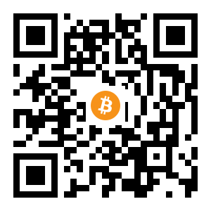 bitcoin:1MsqkfsxJ7LcLLP6zxqCSppLdBUi5ADhQ4 black Bitcoin QR code