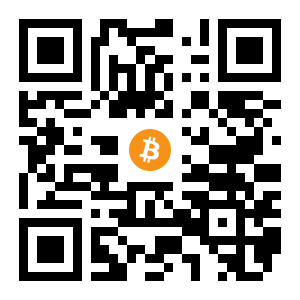 bitcoin:1Mu9sZi7TnxpxeTUQ6LJyFS9WqfKFmzNnV black Bitcoin QR code