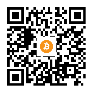 bitcoin:1MuRrhdtHVyYtUx6tQr3v76JPiCDpKrtYU black Bitcoin QR code