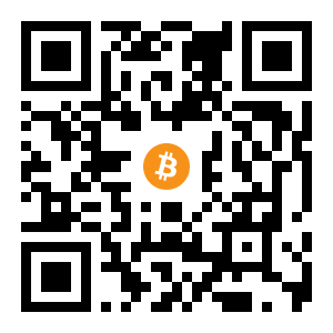 bitcoin:1MuuAQ4srQZR3N3Cjm6YDUB5bszJm8AcMn black Bitcoin QR code