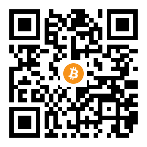 bitcoin:1MvFTNEuPfm6X1T4oPDDbEJMk8V34gT18f black Bitcoin QR code