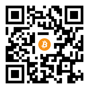 bitcoin:1MxJZck9DnaeqDAPczX5VdYRyzEknhrjtj black Bitcoin QR code