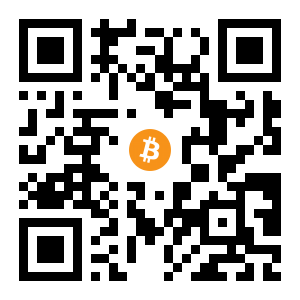 bitcoin:1Mxmfo8QxcKZdxQ5TYkqhBpqoFK8WQL4fC black Bitcoin QR code