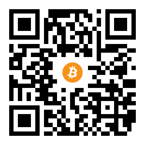 bitcoin:1My7WS4CKnuvmZC4R7DkNqGAtnzkFRtYjL black Bitcoin QR code