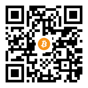 bitcoin:1MyKQSJAH4rKqoZ7dRyNTCvqPRmZ1xZuqW black Bitcoin QR code