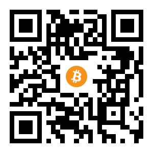 bitcoin:1MyNGrt2ncV1n4moJQzyPdE6UNk2GeWjk6 black Bitcoin QR code
