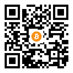bitcoin:1Mzf7TLWLCVdcLhmWC6YNz3Dvvnrnyh7aN black Bitcoin QR code