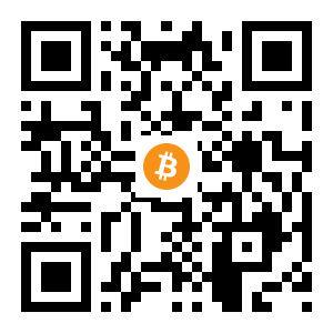 bitcoin:1MzkZDBWMJatPkUA17J25jPDNoUeEUVxhx black Bitcoin QR code