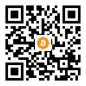 bitcoin:1Mzvyv1up5pVqQxmdpwuVKwnhS4aVupihj black Bitcoin QR code