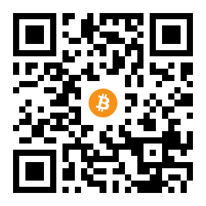 bitcoin:1N1groXK4tpf1poD7x7JewKXWnEuPUg38g black Bitcoin QR code