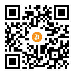 bitcoin:1N1yJkjJ5mNqzSEjaGSAHENbK14eg9VGir black Bitcoin QR code