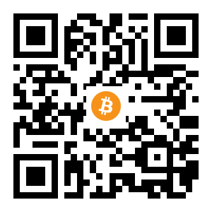 bitcoin:1N2BckY5ZqFRydVQpL6ibL7ESfsMBZ6ujB black Bitcoin QR code