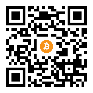 bitcoin:1N2SFxvTjpLpUEQ8qQJa5M8thu65MkBGrB black Bitcoin QR code