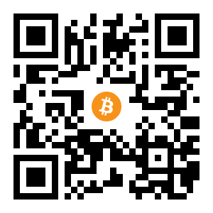 bitcoin:1N3d5yGcso1oPG4nCmUcPKCFfG9AdTShcj black Bitcoin QR code