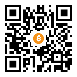 bitcoin:1N3szP575a3P1vCN1qhhC6yeHxcr8wqCZw black Bitcoin QR code