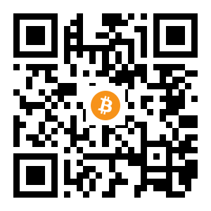 bitcoin:1N4G2yQpwmoPbYYedQ8t2YupY79eLE4LZv black Bitcoin QR code