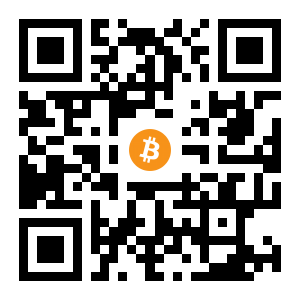 bitcoin:1N6AZDv6mCQook6UW9h2YESpmQNmyfmtH6 black Bitcoin QR code