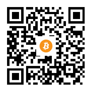 bitcoin:1N7TWVfswhri63fxuh2afsFTS4KYx9gqCU black Bitcoin QR code