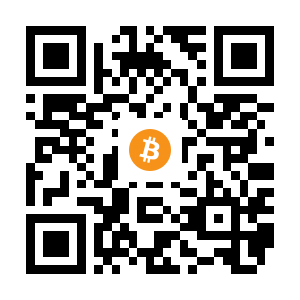 bitcoin:1N7cJdHqdr42JNjSAHvFavRbtphBqzJBtn black Bitcoin QR code