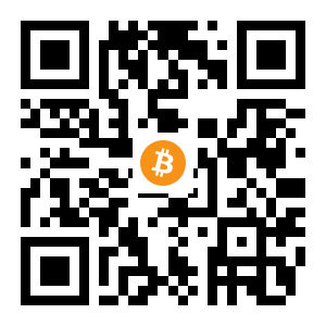 bitcoin:1N8PdpQW8wTpXAKnGsKn2bsJ2zdFPi4X1j black Bitcoin QR code