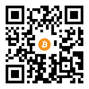 bitcoin:1N8Q9jZVuFv7p8axbzj17Hr7639BodELsw black Bitcoin QR code