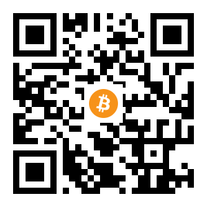 bitcoin:1N8k8DXQENACjpbYWqWNJ8NGDmGmxrmkP6 black Bitcoin QR code