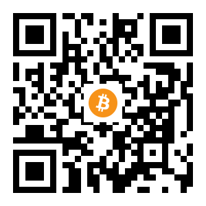 bitcoin:1N9QBRLdqkW9kGoTMPALakcbYzPt2pALCD black Bitcoin QR code