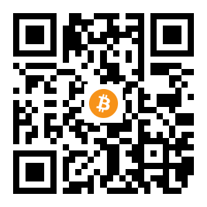 bitcoin:1N9jTbuxrL9qerSdRPmRf5EqKDSeU3P8TV black Bitcoin QR code