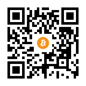 bitcoin:1NC3tdt4kZ1qpXqYq1MkVM99mtm2omRy4q black Bitcoin QR code