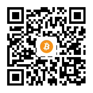 bitcoin:1NCjvGxywqKGCXXEEWd3SwQyUAqn5PGrh7 black Bitcoin QR code