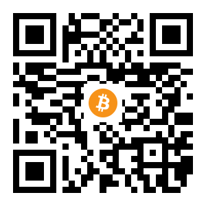 bitcoin:1NCvwE4wQ6xKemLvtVCc8QwRxNZTVTR6A5 black Bitcoin QR code
