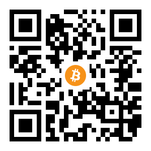 bitcoin:1NDCJdLyJ3RY8VweMiWMmymHsfV4AqwFWi black Bitcoin QR code