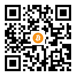 bitcoin:1NEQETH4DYJ7frZh9dK736sSyy4qUNkamc black Bitcoin QR code