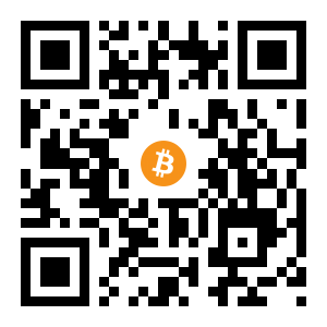 bitcoin:1NEuZrkAtmGKaZ2neou4LkQb458pmwFgZD black Bitcoin QR code