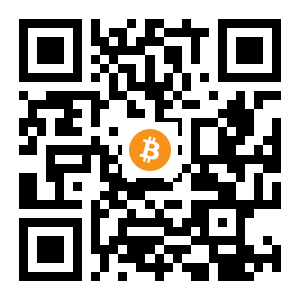 bitcoin:1NGPEkvHpfMiopZjJC8AT5ukpxpRnBxy3x black Bitcoin QR code