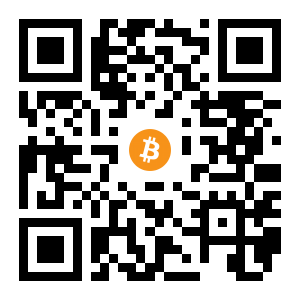 bitcoin:1NGQGq32Xp83feZCve83wghRL16mnGBy8P black Bitcoin QR code