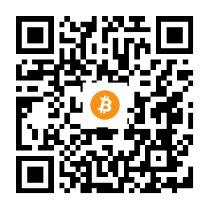 bitcoin:1NGVSAbx5AYW7JRmEionvRZQJL3DTAkMTH black Bitcoin QR code