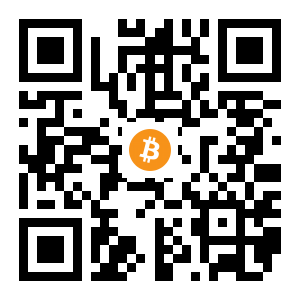 bitcoin:1NGe71VVc4iBMMfcVMhHi3EAVTw7qtgwph black Bitcoin QR code