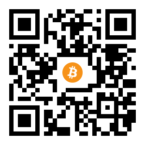 bitcoin:1NGuox4VuDut9dM4b5kngxDKe7TW9tNgVr black Bitcoin QR code