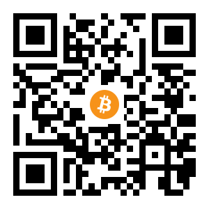 bitcoin:1NHLkaYKF4RCg4tu6ooXVtTSNgtxDChoTE black Bitcoin QR code