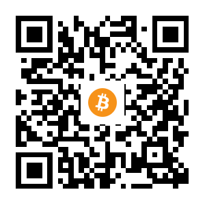 bitcoin:1NHYAneiN1tEJ4Nri4aqEMYFDnz3t5obo black Bitcoin QR code