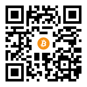 bitcoin:1NHfF528uTpsCJ3opRxaq9pQGn31thF15D black Bitcoin QR code