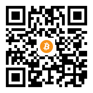 bitcoin:1NHfP8aD9WPbyedovP9QSTVvJ6EPYs9cMN black Bitcoin QR code
