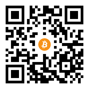 bitcoin:1NHho54CddJGwuaT3Uyh2LieMvwJeZJfYR black Bitcoin QR code