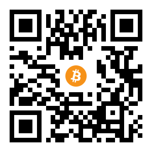 bitcoin:1NHoBEVjmsMbQKgcuWUrHvtSBveGUnKQps black Bitcoin QR code